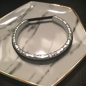 Maria Shireen Artisan Silver Hair Tie Bracelet